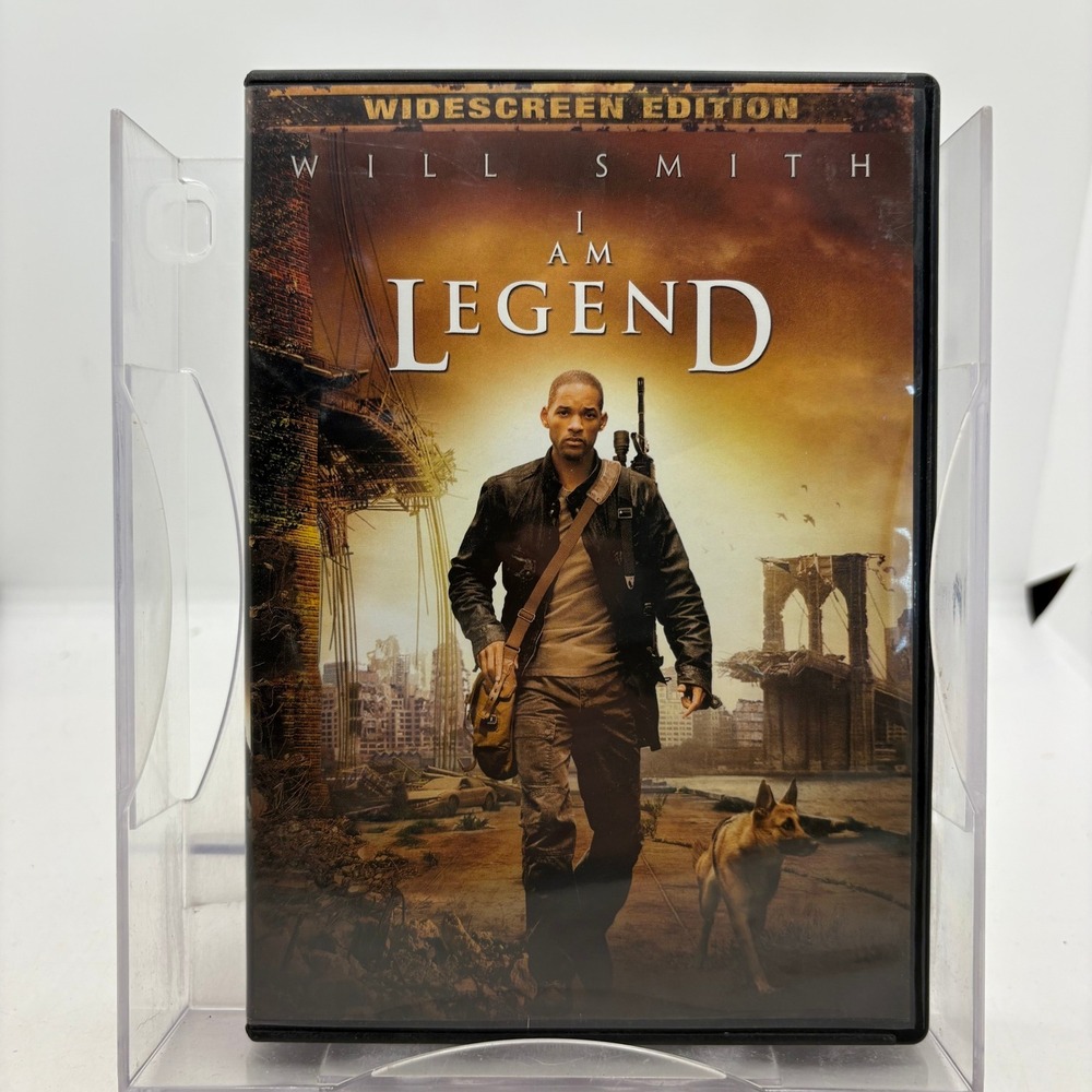 I Am Legend DVD Widescreen Edition Will Smith Sci-Fi Action Thriller Movie